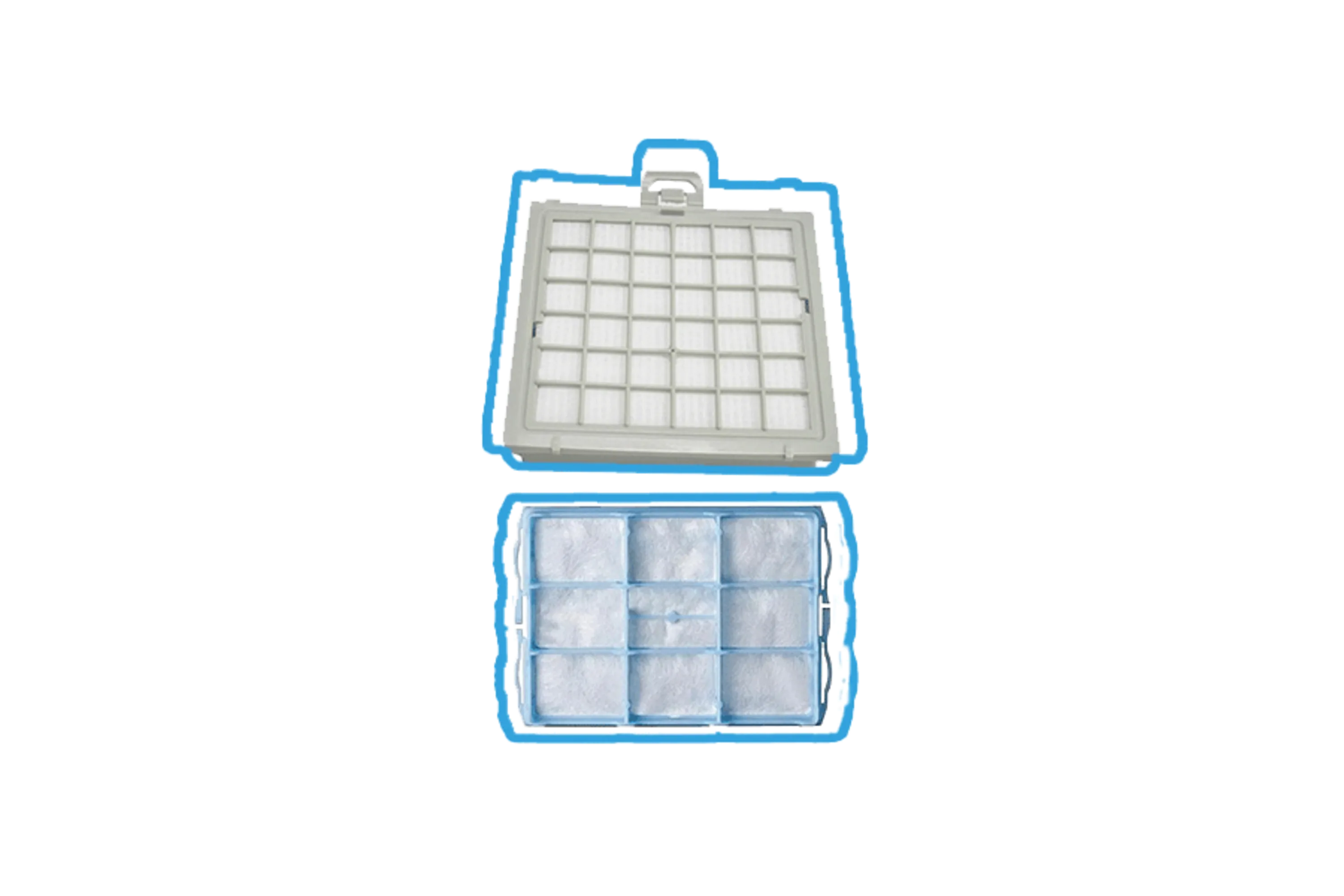 پک فیلتر هوا و هپا جاروبرقی بوش مدل P پک فیلتر هوا و هپا جاروبرقی بوش مدل P